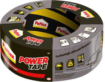Image principale de Ruban adhésif Power Tape rouleau gris Henkel L. 30 m l. 50 mm Réf. 1669220