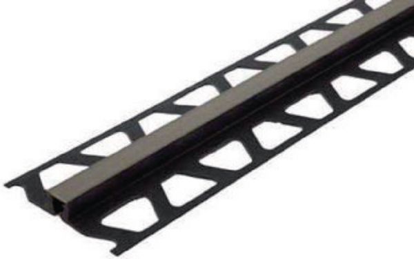 Joint de fractionnement gris Schlüter- DILEX-BWS PVC/CPE souple H. 12,5 mm x L. 2,5 m
