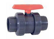 Vanne PVC à boisseau sphérique PN-10 antiblock diamètre 50mm à coller Réf. 0562050F