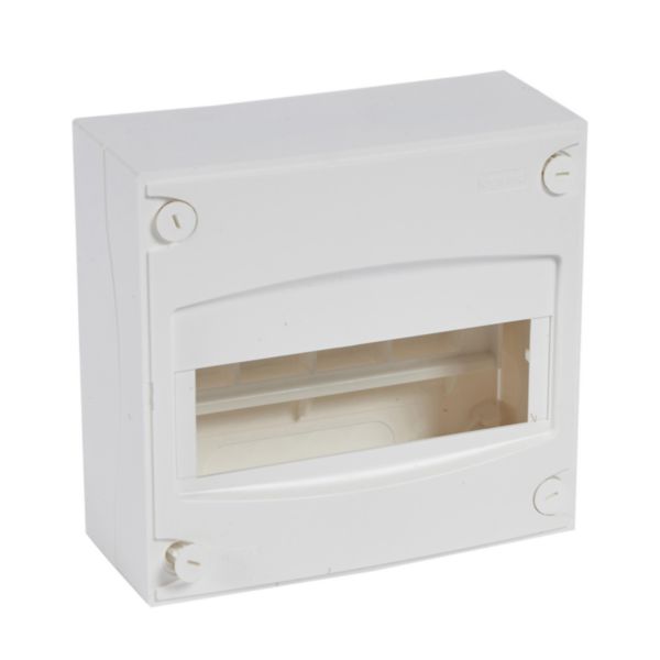 Coffret mini 8/9 modules blanc RAL 9010 Ref.001308