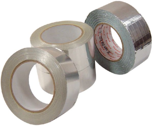 Ruban adhésif aluminium larg. 100mm, long. 50m, épaisseur 40µ réf. AAA127
