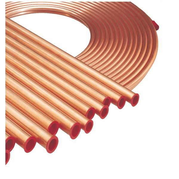 Barre de cuivre NF diamètre 1" longueur 4 m épaisseur 1 mm  Réf. 2821028053825