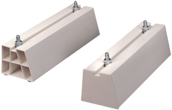 Support sol longueur 0,45 mètre supporte 150 Kg (par 2) réf. 0451SP