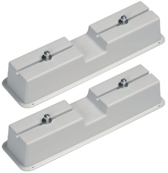 Support sol 450 mm portée 140 kg blanc (la paire) réf. 175ACL0183