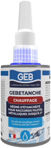 Gebetanche chauffage flacon accordéon de 75ml réf 114607