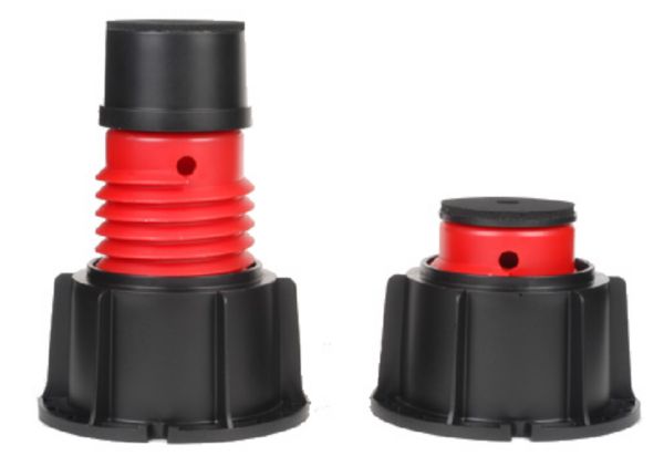 Pieds réglables de 68 à 130  mm pour receveur STABILIBAC (X4) Réf. 150620