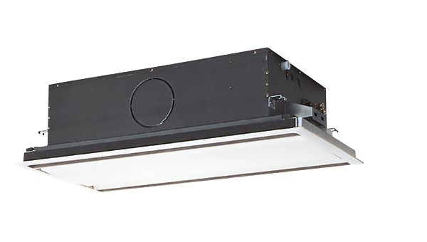 Unité intérieure cassette/plafonnier réversible 2 voies - Pf: 2,2 kW / Pc: 2,5 kW - R410A réf. PLFY-P20VLMD-E