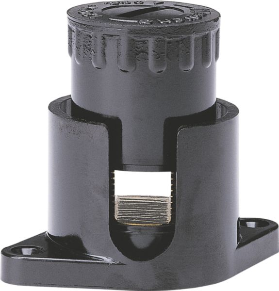 Borne écrou 6 pans avec pattes - capacité par borne 2 x 50 mm² Réf. 034044