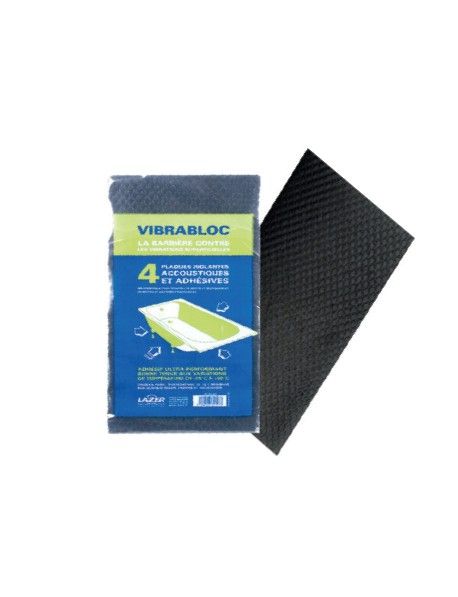 Plaques isolantes Vibrabloc lot de 4 pour baignoire 150800