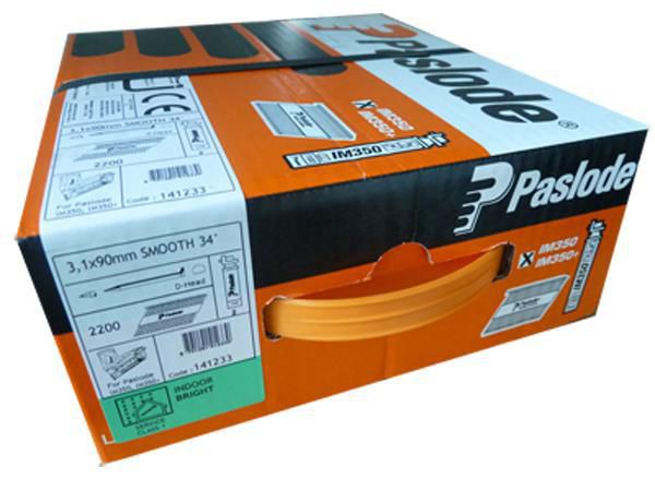Pack clou 2,8x51 cranté + gaz IM350 pack de 3300 réf. 141202