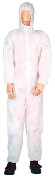 Combinaison jetable polypropylène blanche taille XL