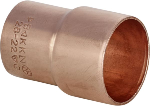 Manchon cuivre 5243 réduit mâle femelle D 14/12 ALTECH (Sachet de deux éléments)