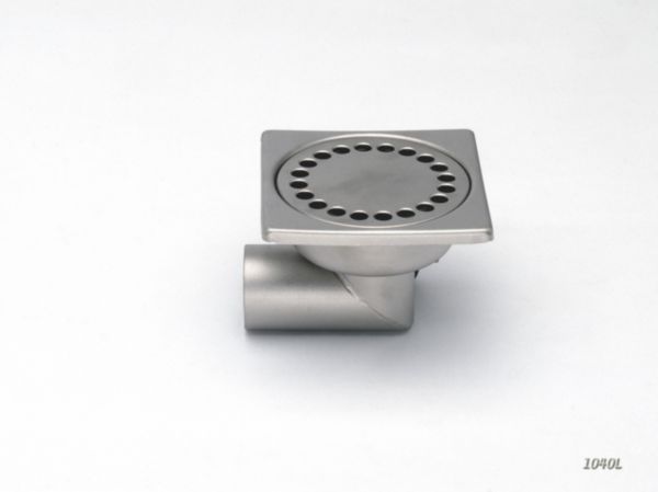 Siphon de sol inox 100x100 mm H. 34 mm Limatec 1040L