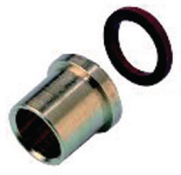 Raccord P41 à braser sur tube cuivre D12 pour butane propane sous coque Réf P410122