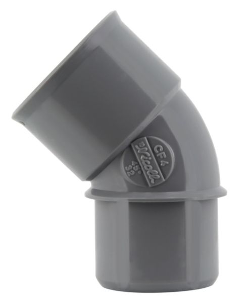 Image principale de Coude mâle femelle 45° diamètre 32mm UCF4