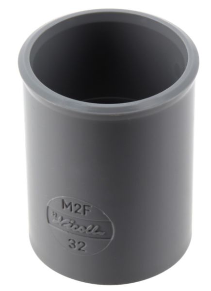 Manchon femelle femelle diamètre 32mm réf.M2F