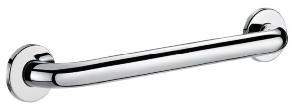 Barre de relèvement en inox poli brillant fixation invisible, diamètre 32 entraxe 300 mm : réf. 5050P2