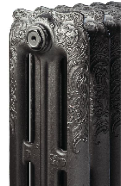 Image principale de Radiateur en fonte horizontal FLOREAL Puissance 1629 WATT (Dt 50°C) Version Orné Hauteur 950 mm Longueur 702 mm Nombre d'éléments 9 C13670900