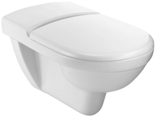 Cuvette suspendue ODEON longue 71x36 rallongée blanche pour accès latéral fonctionnement 6 litres Réf. E1195-00