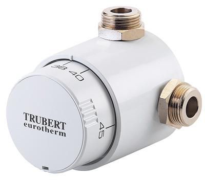 Image principale de Mitigeur apparent blanc thermostatique mâle 15x21 42L/mn 0/40°C 22T9715B04