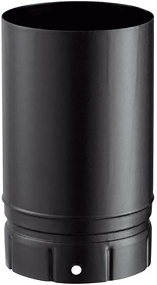 Image principale de Conduit émaillé 7 / 10e soudé en continue, diamètre 150 mm, Lg : 50 cm, noir mat (RAL 9019) LG 500 150 E NM Réf. 56150904/0