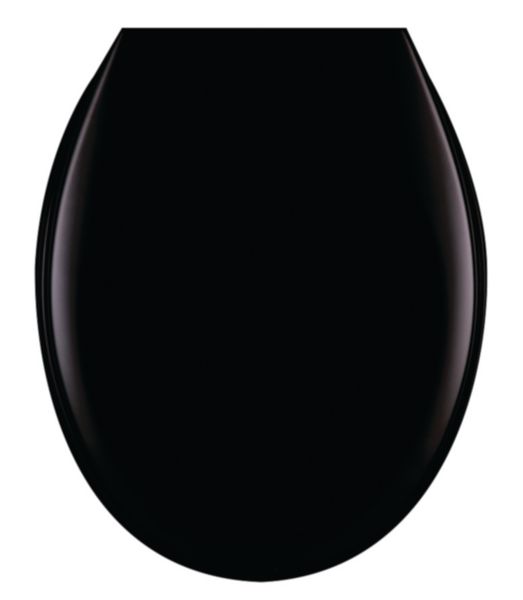 Abattant RD2 double noir charnieres inox réf. 7RD9002D