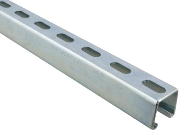 Rail de montage 41x21mm épaisseur 2,5mm longueur 2m 6505225