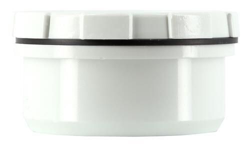 Tampon de visite mâle femelle diamètre 40mm blanc Réf. FHB