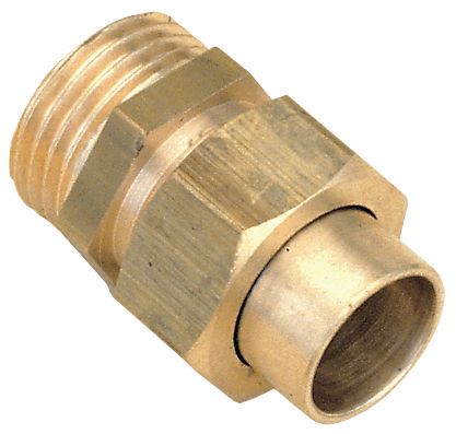 Raccord union 3 pièces droit mâle 12/17-14 8341Gcu (sachet de 2 pièces) ALTECH