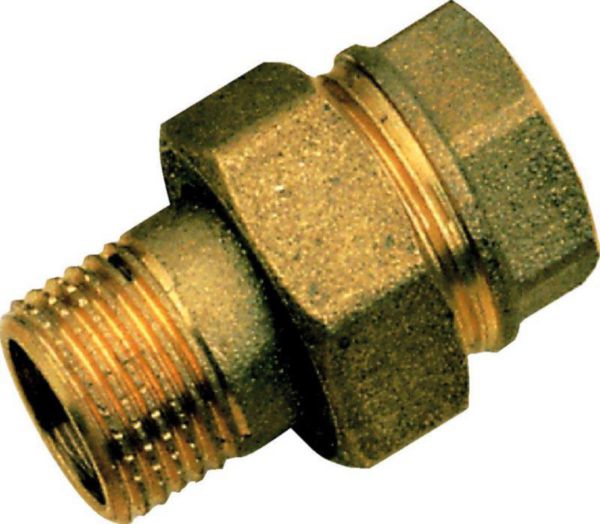 Raccord union 3 pièces droit mâle-femelle 26/34 94 (sachet de 2 pièces) ALTECH