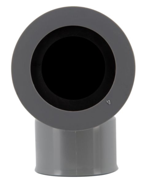 Coude système J femelle femelle 87°30 diamètre 40mm CH88J pour sortie d'appareil sanitaire