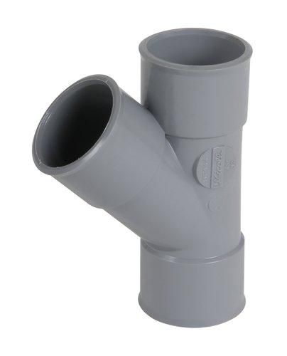 Culotte femelle femelle 45° simple diamètre 32mm BF144
