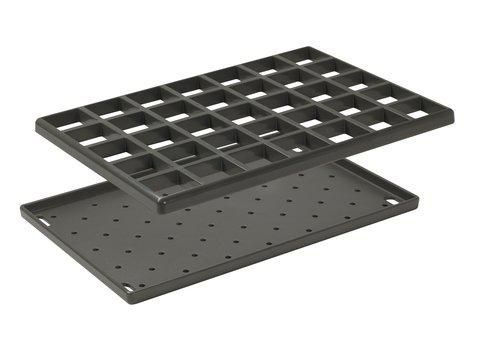 Grille et égouttoir pour poste d'eau multifonction GPOSTOM