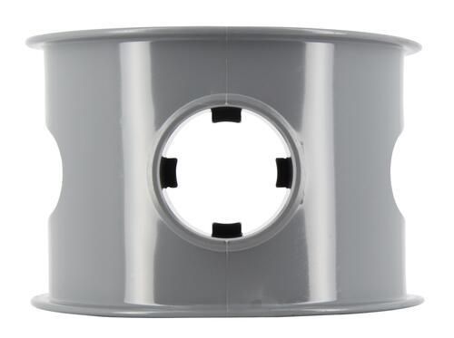 Selle 90° pour extension du réseau PVC mâle-femelle diamètre 100/32mm SL103