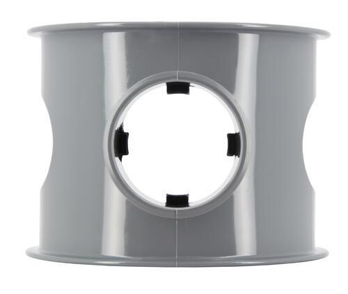 Selle 90° pour extension du réseau PVC mâle-femelle diamètre 100/40mm SL104