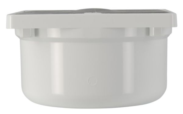 Siphonnette avec grille inox à sortie verticle DOCIA diamètre 50/40mm PVC SIHJ10I