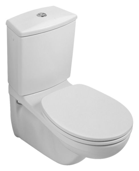 Cuvette TARGA CLASSIC pour ensemble WC à fond creux 355x680 mm blanc (alpin) ceramicplus réf. 662310R1