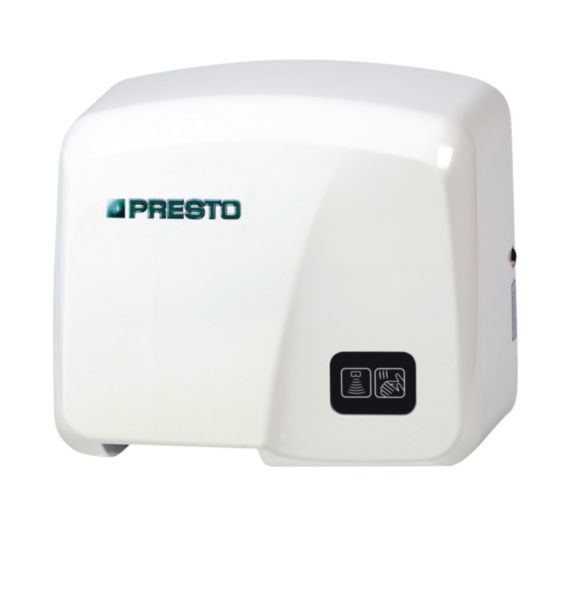 Sèche-mains automatique capot en ABS alimentation secteur 230V réf. 70637