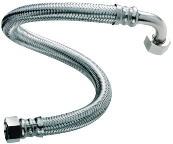 Flexible plomberie femelle femelle 15 x 21 DN 13 coudé longueur 1500 ALTECH