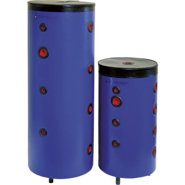 Bouteille de mélange jaquette skai 100 litres bleu réf. BMEL100SK