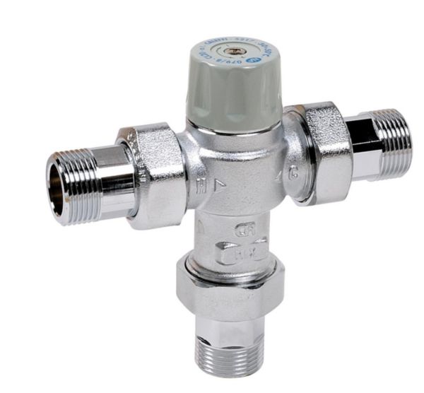 Image principale de Mitigeur thermostatique modèle 521 20 x 27 avec clapets anti-retour intégré 30 - 50° réf. MT521720