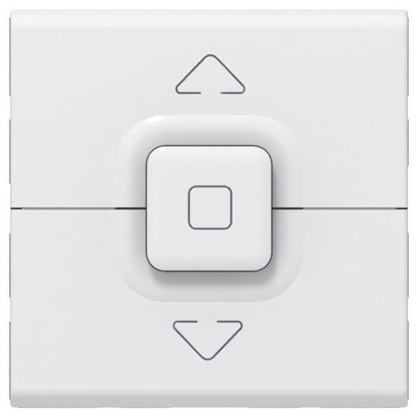 interrupteur pour Volets roulants 2 modules blanc Ref.077026