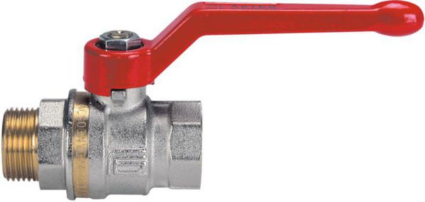 Vanne à sphère PN40 ACS mâle femelle 20x27 réf. 0805R405CD