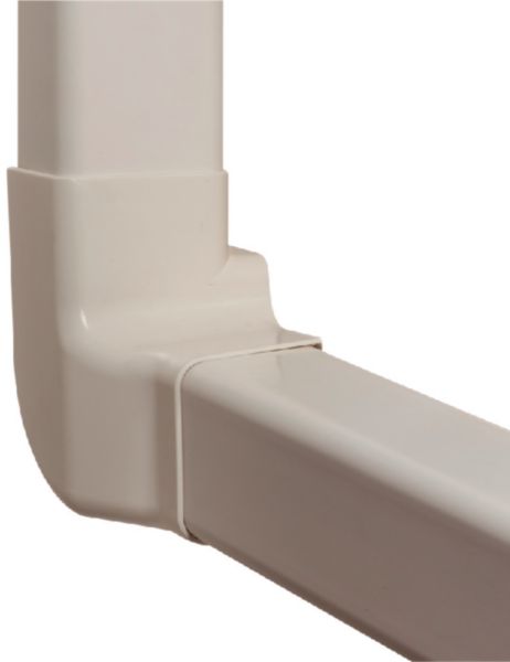 Angle vertical gauche pour goulotte 80 x 60 mm réf. 0814VS