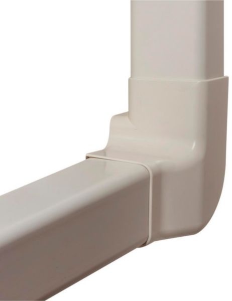 Angle vertical droit pour goulotte 80 x 60 mm réf. 0815VD