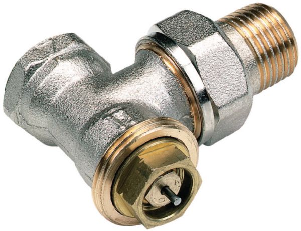 Corps thermostatique ALTECH équerre à visser 15 x 21 pour distribution bitube