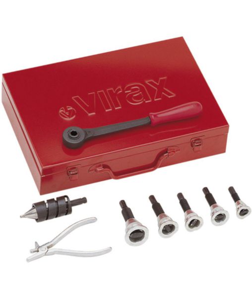 Image principale de Coffret de piquage T-RAX avec 5 outils de diamètre 12 à 22mm 252730