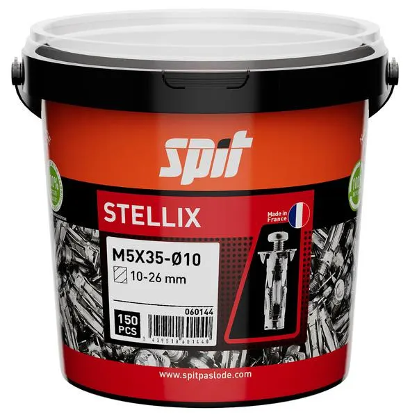 CHEVILLE STELLIX 5X35/15 VIS SEAU/150 060144