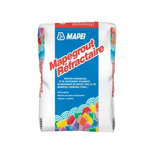 MORTIER MAPEGROUT REFRACTAIRE 25 KG 138425