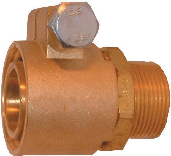 Raccord PER MICROFLEX PRIMO UNO et DUO pour diamètre 40mm filet 40x49 male MJ3416450/46